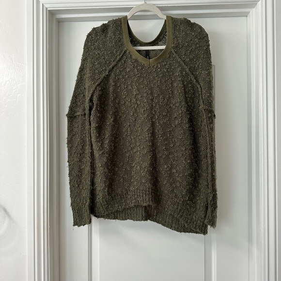 Elan oversized v-neck sweater - Picture 1 of 3